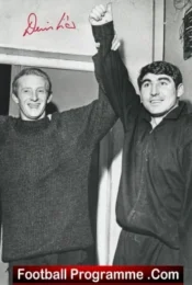 Manchester United Denis Law – Autographed Signed Glossy Picture
