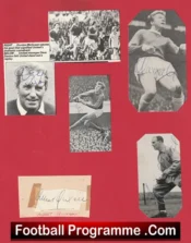 Manchester United Mixed Collection 1960s Signed Autographed Pictures Man Utd