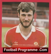 Manchester United Gary Birtles Autographed Signed Picture Man Utd