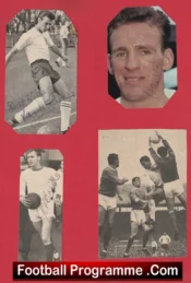 Manchester United Mixed Collection 1960s Signed Autographed Pictures Man Utd