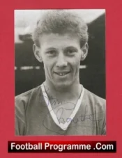 Manchester United Stan Crowther Signed Picture – Early 1950s