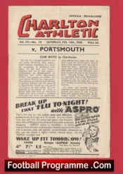 Charlton Athletic v Portsmouth 1948 – 1940s