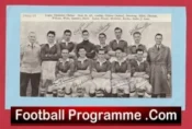 Chelsea Football Club Multi Autographed Signed 1954 1955 Champions