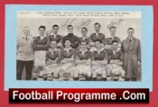 Chelsea Football Club Multi Autographed Signed 1954 1955 Champions