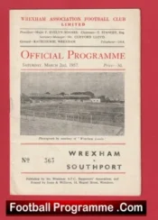 Wrexham v Southport 1957 – 1950s
