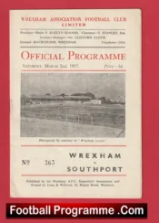 Wrexham v Southport 1957 – 1950s