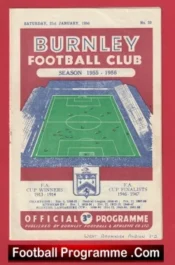Burnley v WBA 1956 – 1950s
