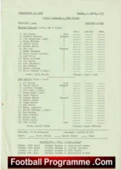 Paisley Mohawks Ice Hockey v Fife Flyers 1973 – Scotland
