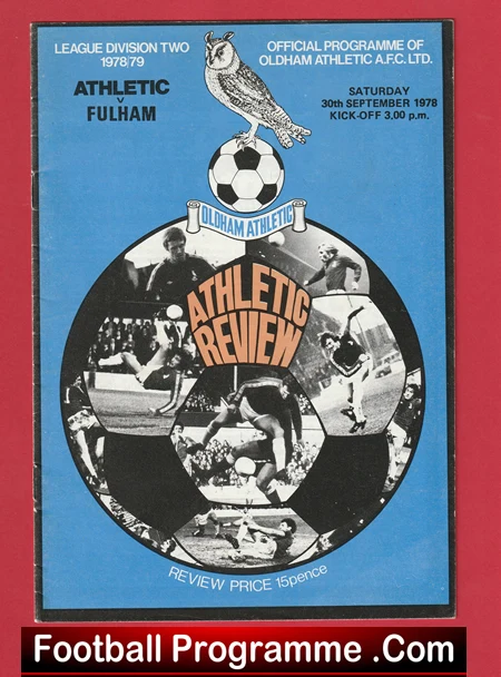 Oldham Athletic v Fulham 1978 - Image 2