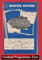 Bristol Rovers v Huddersfield Town 1959