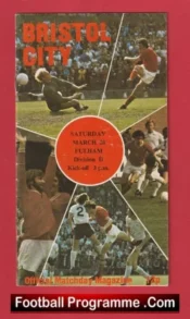 Bristol City v Fulham 1976