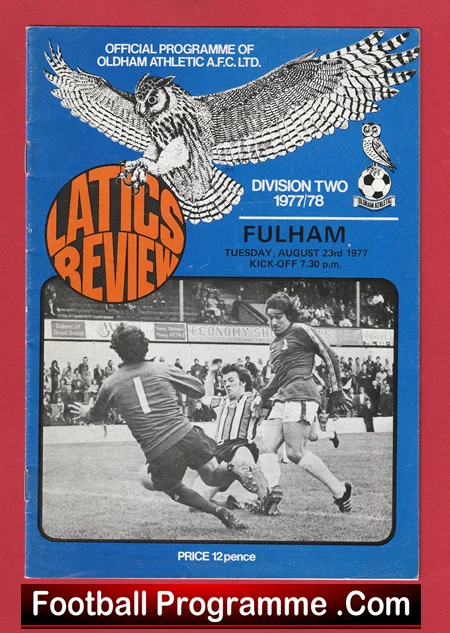 Oldham Athletic v Fulham 1977 - Image 2