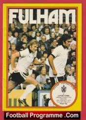 Fulham v Luton Town 1977 – Bobby Moore