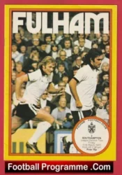 Fulham v Sheffield United 1977 – Bobby Moore