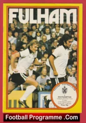 Fulham v Southampton 1977 – Bobby Moore