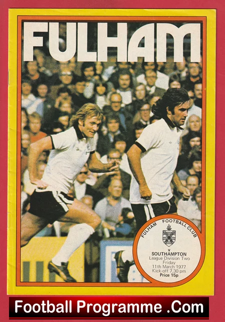 Fulham v Southampton 1977 - Bobby Moore - Image 2