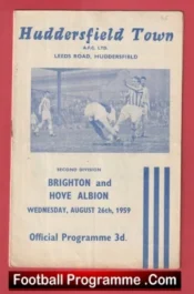 Huddersfield Town v Brighton 1959