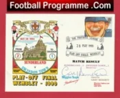 Swindon Town v Sunderland 1990 – FDC Signed Gary Bennett