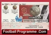 Newcastle United v Manchester United 1996 – Charity Shield Ticket
