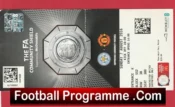 Leicester City v Manchester United 2016 Community Shield Ticket