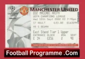 Manchester United v Maccabi Haifa 2002 – Football Ticket