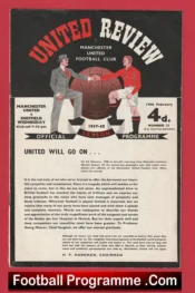 Manchester United v Sheffield Wednesday 1958 – FA Cup 1st First Game