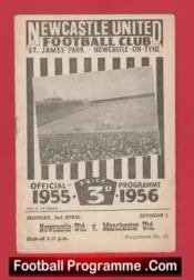Newcastle United v Manchester United 1956 – Man Utd 1950s