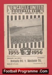 Newcastle United v Manchester United 1956 – Man Utd 1950s