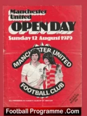 Manchester United Open Day Special Old Trafford 1979