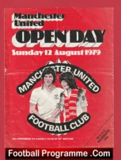 Manchester United Open Day Special Old Trafford 1979