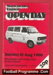 Manchester United Open Day Special Old Trafford 1980