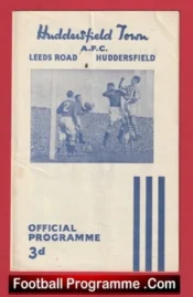 Huddersfield Town v Manchester United 1955 – Man United