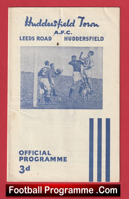Huddersfield Town v Manchester United 1955 - Man United - Image 2
