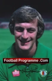 Manchester United Paddy Roche Autograph Signed Picture Man Utd