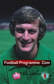 Manchester United Paddy Roche Autograph Signed Picture Man Utd