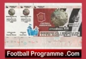 Manchester United v Newcastle United 1996 – Charity Shield Ticket