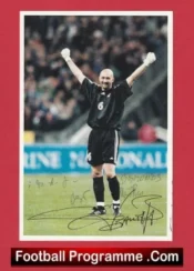 Manchester United Fabien Barthez Autograph Signed Man Utd