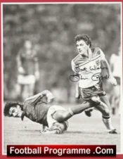 Manchester United Steve Coppell Signed Autographed Press Photo Man Utd