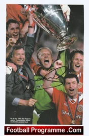 Manchester United Peter Schmeichel Autograph Signed Picture