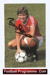 Manchester United Bryan Robson Autograph Signed Picture