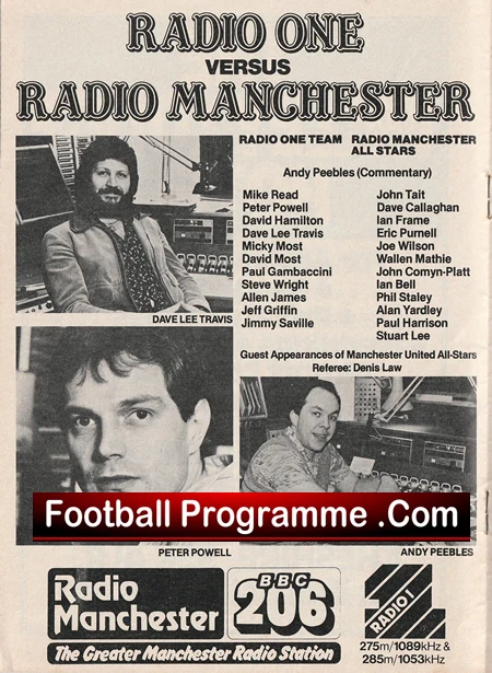 Manchester United Open Day Special Old Trafford 1981 - Family Day - Image 3