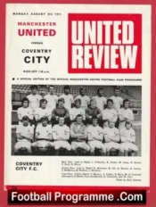 Manchester United v Coventry City 1971 – Man Utd Special Edition