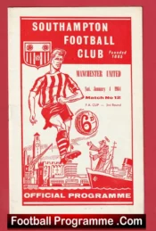 Southampton v Manchester United 1964 – FA Cup 2nd Date