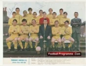 Torquay United Football Club Multi Autographed Signed Team 1968 1969