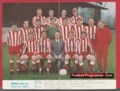 Exeter City Football Club Multi Autographed Signed Team 1968 1969