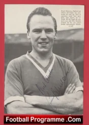Chelsea Frank Blunstone Autograph Signed Picture