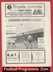 Stockport County v Rochdale 1960 – 1960s