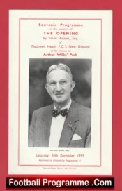 Flackwell Heath New Ground Opening Souvenir 1955 – Arthur Wilks Park