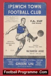 Ipswich Town v Walthamstow Avenue 1953 – 1950s
