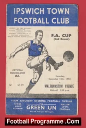 Ipswich Town v Walthamstow Avenue 1953 – 1950s